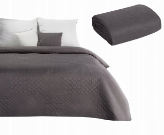 Prikrývka, prehozy na posteľ - Posteľná lôžka 170x210 dizajn91 boni 5 grafit