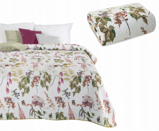 Prikrývka, prehozy na posteľ - Bedspread 170x210 Rosa White+Green