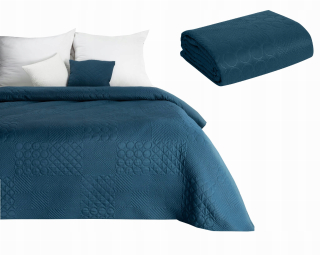 Prikrývka, prehozy na posteľ - Bedspread 200x220 Design91 Boni 5 Navy modrá