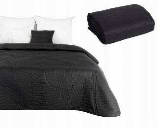 Prikrývka, prehozy na posteľ - Bedspread 200x220 Design91 Boni 6 čierny