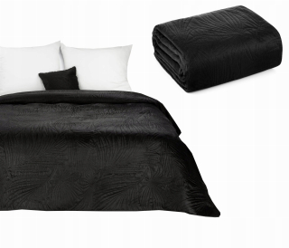 Prikrývka, prehozy na posteľ - Bedspread 200x220 Design91 luiz 4 čierny