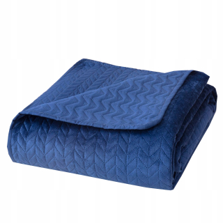 Prikrývka, prehozy na posteľ - Bedspread 200x220 Velvet prešívané velor
