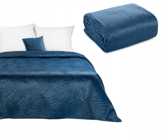 Prikrývka, prehozy na posteľ - Bedspread 200x220 Prešívaná Velor Welvet