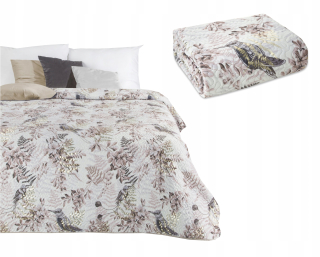 Prikrývka, prehozy na posteľ - Bedspread do postele 200x220 welwet s predtlakom