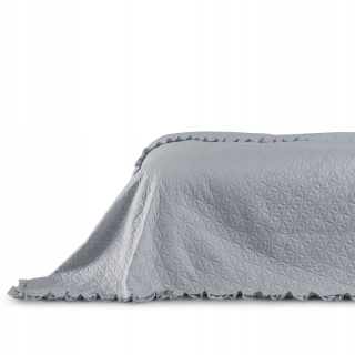 Prikrývka, prehozy na posteľ - Tilia Grey Bedspread 240x260 Ameliahome
