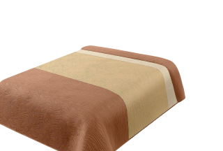 Prikrývka, prehozy na posteľ - Tina Piłana Bedspread 220x240 Oranžová vlna
