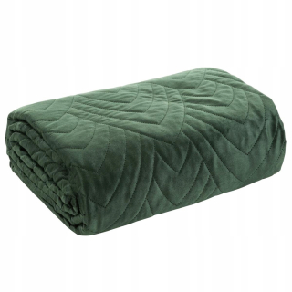 Prikrývka, prehozy na posteľ - Velor Bedspread na modeli Luiz6 200x220 prešívané lôžko