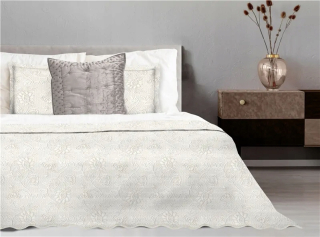 Prikrývka, prehozy na posteľ - Jacquard Bedspread 220x260 Kvet