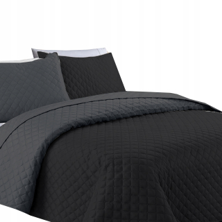Prikrývka, prehozy na posteľ - Dvojité prešívané posteľné postele 200x220 prikrývka Plaid Color