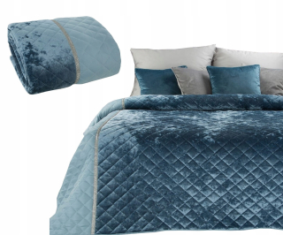 Prikrývka, prehozy na posteľ - Bunning z Kapa 220x240 Eurofirany Kristin Blue
