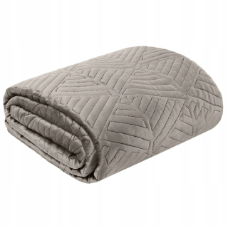 Prikrývka, prehozy na posteľ - Bunning z Kapa 220x240 EVA MINGE DENIZ BEIGE+zlatý