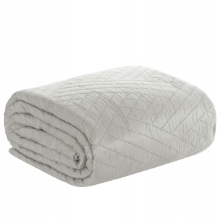 Prikrývka, prehozy na posteľ - Bedspread 200x220 Boni1 Eurofirany striebro