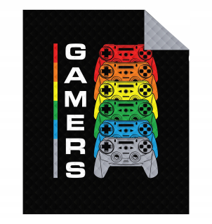 Prikrývka, prehozy na posteľ - Bedspread 170x210 prešívaná Cape Gamer