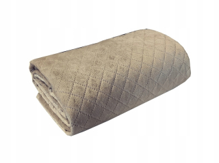 Prikrývka, prehozy na posteľ - Bedspread 200x220 Velvet Cappuccino