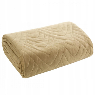 Prikrývka, prehozy na posteľ - Bedspread 200x220 luiz béžová
