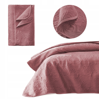 Prikrývka, prehozy na posteľ - Bedspread 200x220 Pink Leila Rose Indian