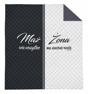 Prikrývka, prehozy na posteľ - Bedspread 220x240 manželka holandského manžela