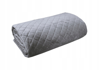 Prikrývka, prehozy na posteľ - Bedspread 220x240 Graphitov zamat