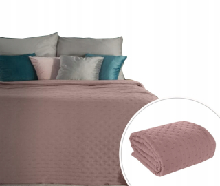 Prikrývka, prehozy na posteľ - Powel Bedspread 170x210 cm prášok