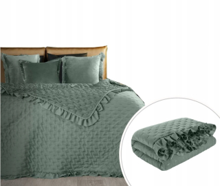 Prikrývka, prehozy na posteľ - Powel Bedspread 170x210 Mint