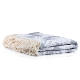 Prikrývka, prehozy na posteľ - Fraing Bedspread Formula s mäkkou rastlinou 240x260