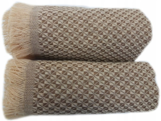 Prikrývka, prehozy na posteľ - Rozmazanie na kreslá kresiel Bedspreads 2 ks lesk