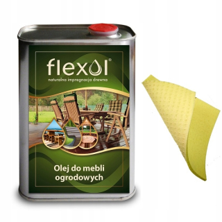 Prírodný olej pre záhradný nábytok Flexol 1 liter