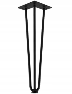 Nábytkové nožičky - Rám pre stôl vlásenky pre náplasť, výška 45 cm
