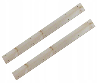 Regál, polica do pracovne - Maxi Wooden Series noga 166,4 cm 2 ks
