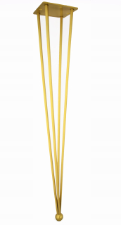 Nábytkové nožičky - Diamond na stolovej nohe* 72 cm prémiová guľka*