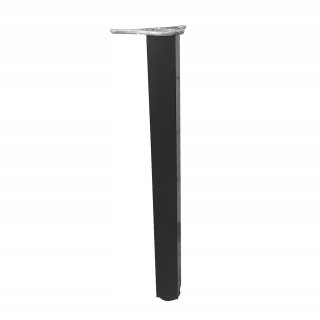 Nábytkové nožičky - Čierna štvorcová tabuľka 820 mm