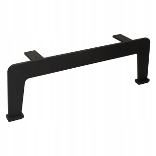 Nábytkové nožičky - Nábytok Gamet NS42 Čierna štrukturálna 120 mm