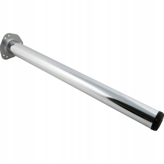 Nábytkové nožičky - Nábytok na stole Krok H -710 fi 60 mm - chróm