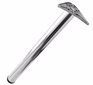 Nábytkové nožičky - Nábytková noha nastaviteľná na stôl FI60 820 Chrome
