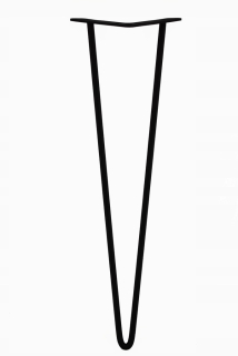 Nábytkové nožičky - Kovová noha originálnej šípky kovová noha 48 cm