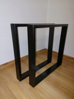 Nábytkové nožičky - Nohy pre stolovú set kovovú súpravu 50x50