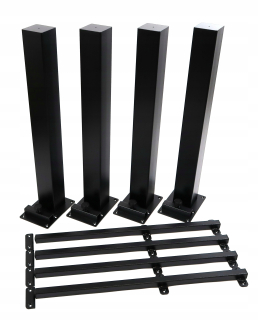 Nábytkové nožičky - Jednoduché nohy nohy s extra posteľami