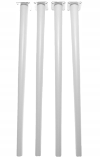 Nábytkové nožičky - Drevené nohy na stole horné 74 cm montáž