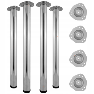 Nábytkové nožičky - Noha pre nábytok pre nábytok kuchyňa 10 cm 100 ks