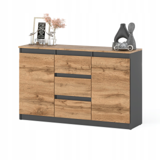 Komoda do študenskej izby - Pouf kolo 4 nôh stabilný velor plyšový 40x40