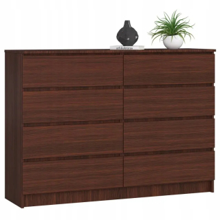 Komoda do študenskej izby - Ikea Trofast biela polica + 6 sivých nádob