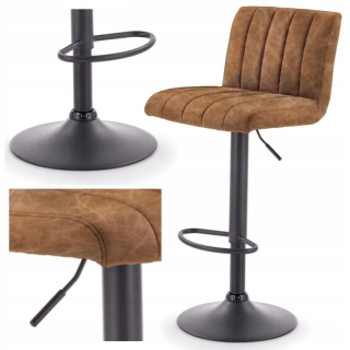 Barová stolička do kuchyne - Moderný nastaviteľný Hocher 98h Brown Eco -Geather