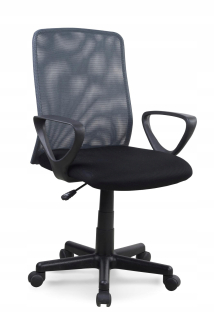 Kancelárske kreslo - Rotačná kancelárska stolička Alex Black / Grey