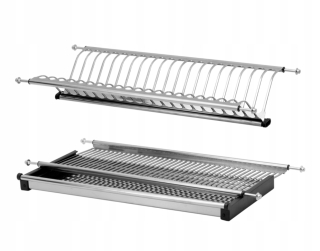 Odkvapkavač riadu - Tandemové sprievodcov pre hrot Blum na zásuvke 450 18 mm
