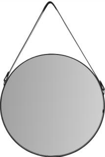 Zrkadlo do predsiene - Okrúhle zrkadlo s pásom 70 cm podkrovia módny rám