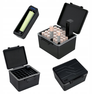 Podložka, organizér do zásuvky - Organizátor prípadu AA/AAA + Tester Container