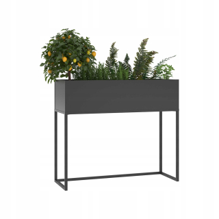 Kryt na kvetináče na oceľových nohách DN03 80 cm