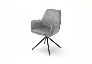 Kuchynská, jedálenská stolička - Ottawa stolička s lakťovými opierkami Grey 2 PCS.