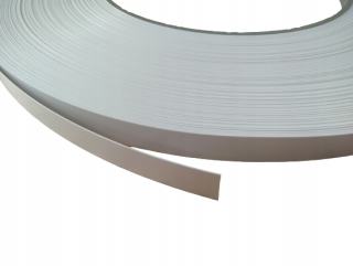 Dýha na nábytok - ABS nábytok okraj biely lesk 23 x 1 mm - 10 MB