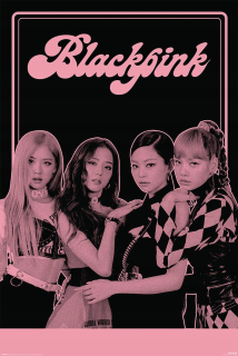 Detský obraz - Oficiálny plagát Blackpink zabiť túto lásku 61x91.5